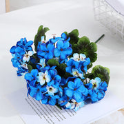 Artificial Geranium Flower Bushes 10 Pcs UV Resistant Hanging Garland Plants