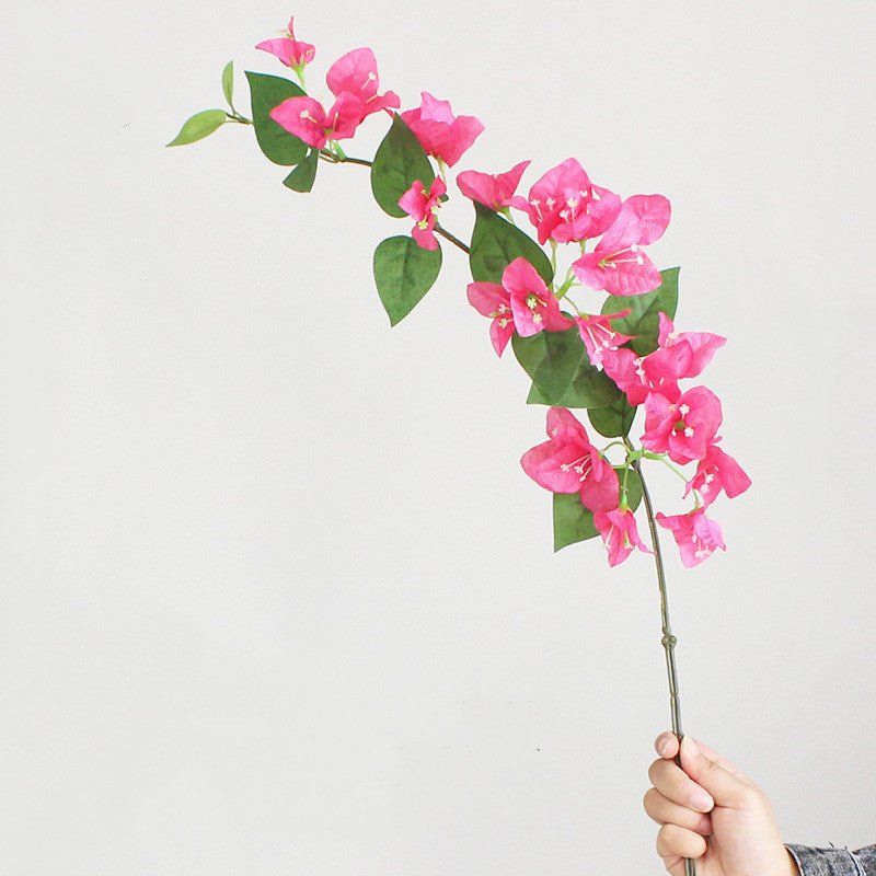31 Inch Bougainvillea Blossom Stem 10 Pcs Silk Artificial Flowers Bulk Wholesale