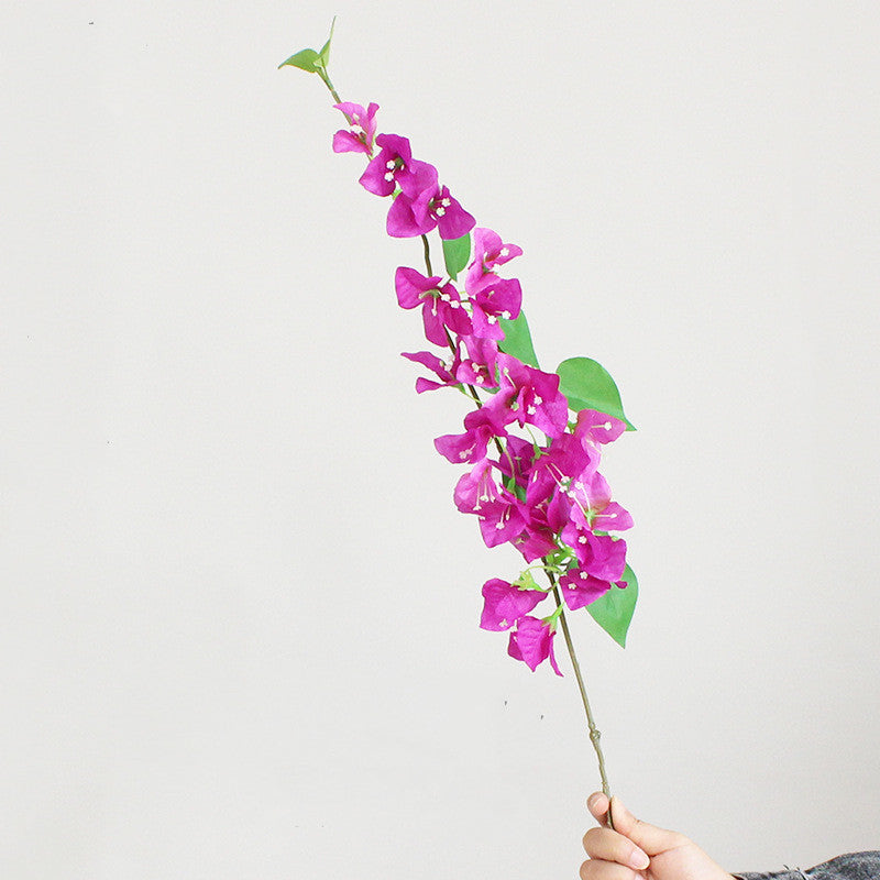 31 Inch Bougainvillea Blossom Stem 10 Pcs Silk Artificial Flowers Bulk Wholesale