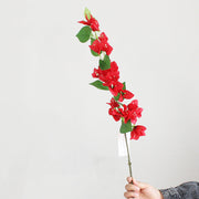 31 Inch Bougainvillea Blossom Stem 10 Pcs Silk Artificial Flowers Bulk Wholesale