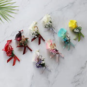 9 Colors Bulk Calla Lily Boutonniere Flowers Artificial Silk 50 Pcs