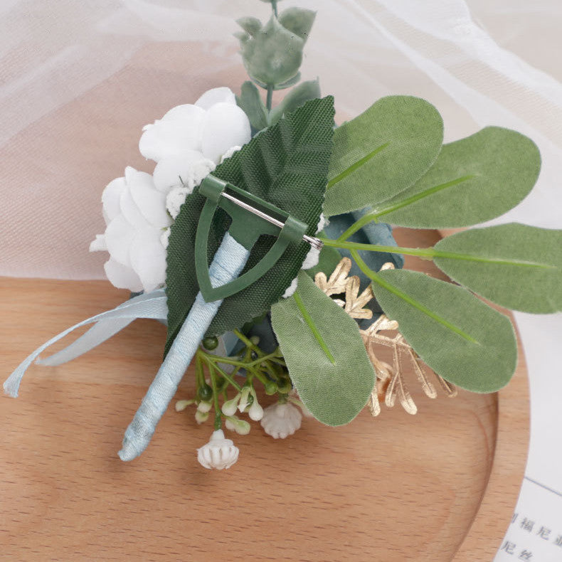 Silk Rose Boutonnieres Bulk Pack Artificial Flowers Wholesale Quantity