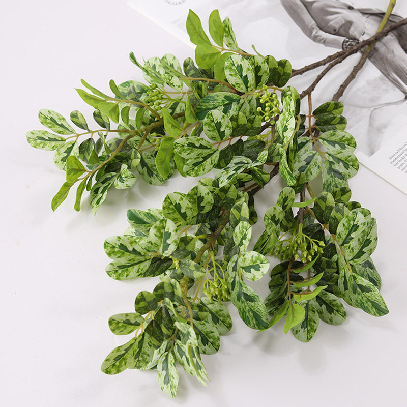 25.5 Inch Breynia Branch Artificial Greenery Stems 10 Pcs Faux Plants