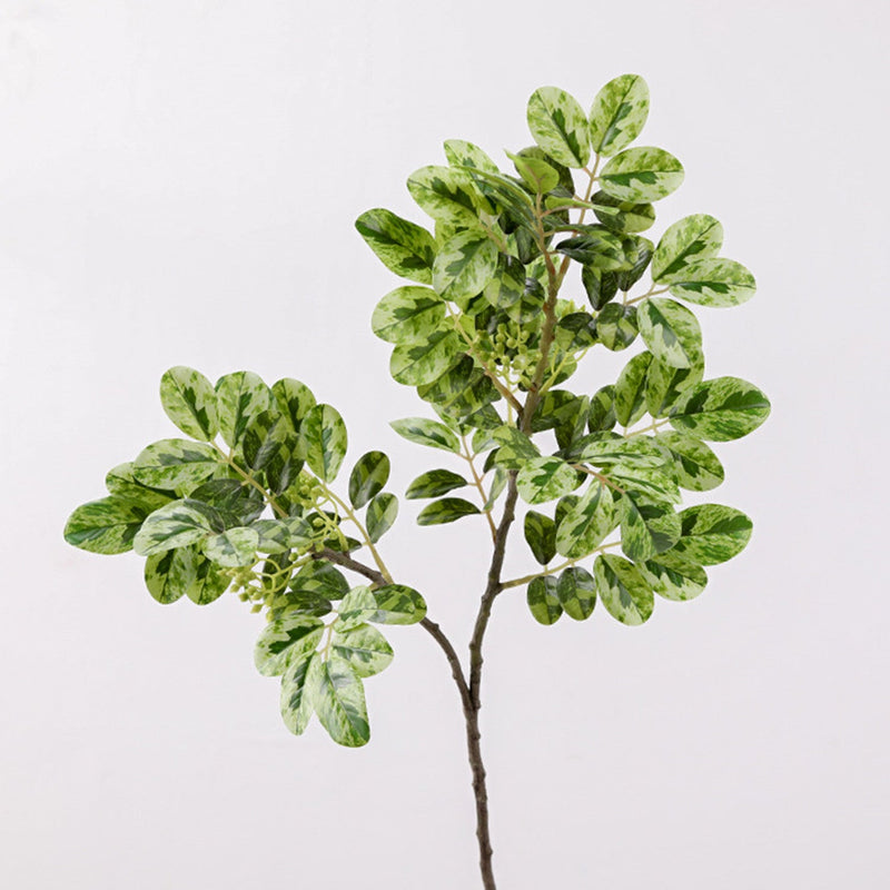 25.5 Inch Breynia Branch Artificial Greenery Stems 10 Pcs Faux Plants