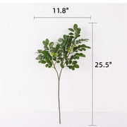 25.5 Inch Breynia Branch Artificial Greenery Stems 10 Pcs Faux Plants
