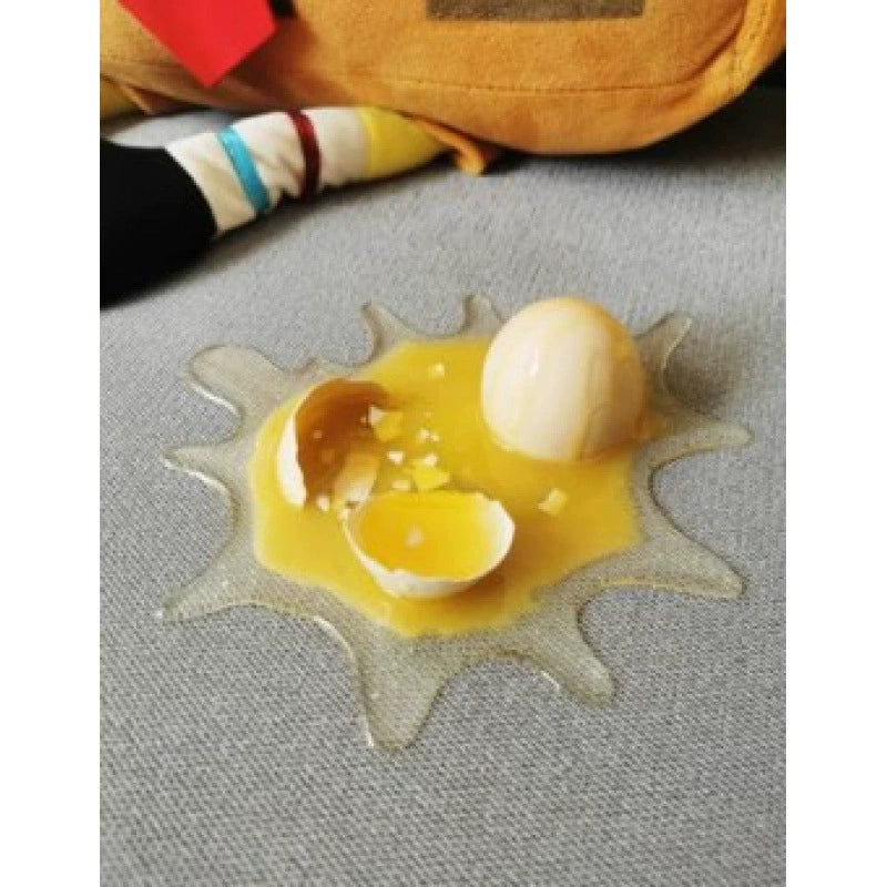 Broken Egg Prank Desk Decor - Funny Gag Gift for Office Jokes & Harmless Pranks