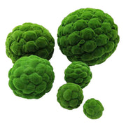 Artificial Moss Topiary Ball 6 Inch Bulk Decorative Bryophytes Plant Balls for Home Garden