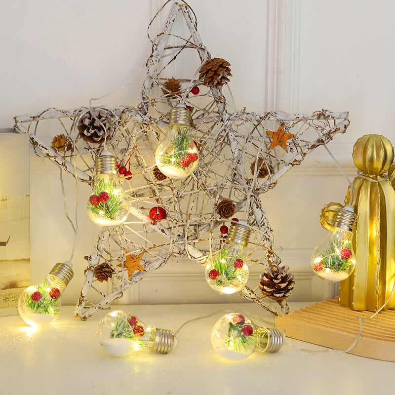 13 Ft Pre-lit Christmas String Lights with 50 LED Bulbs, 10 Bulbs per String, Bulk Pack