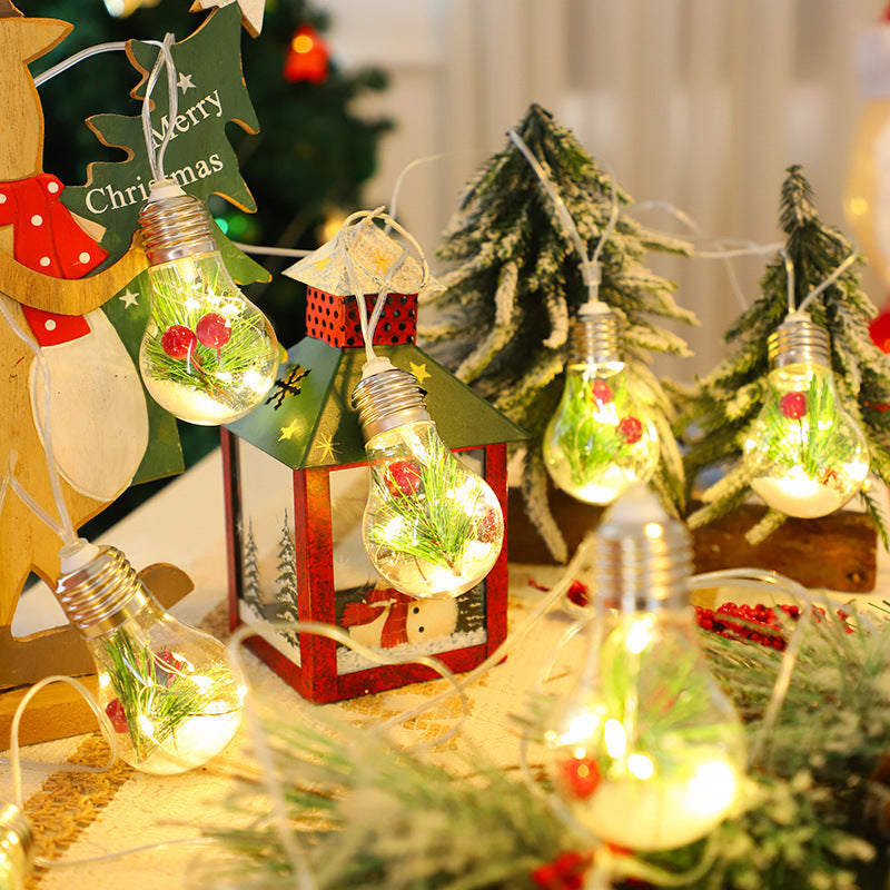13 Ft Pre-lit Christmas String Lights with 50 LED Bulbs, 10 Bulbs per String, Bulk Pack