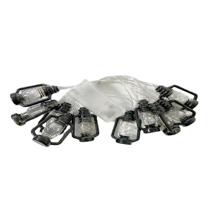 10 Ft Halloween Pre-lit Garland String with 20 LED Lights, Bulk Artificial Decorative Garland