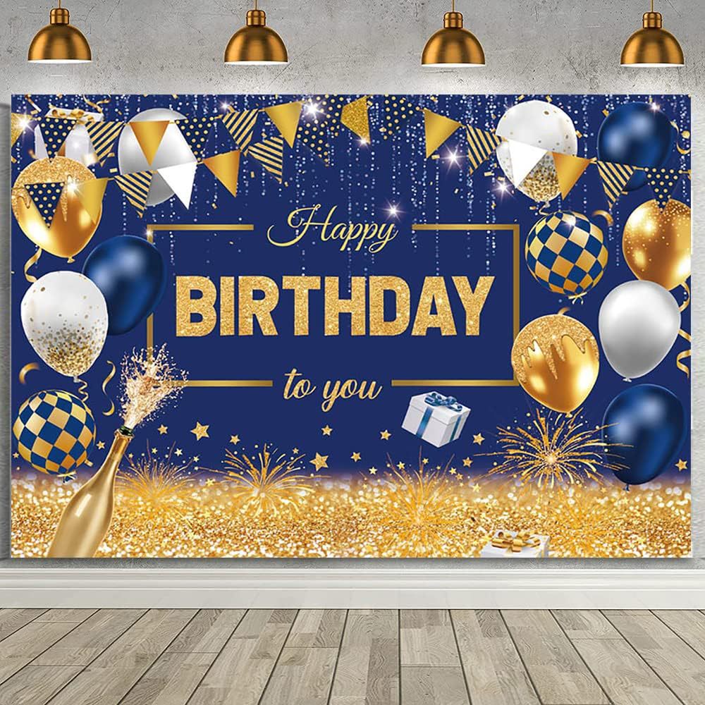 Bulk 10 Pcs Happy Birthday Backdrop Banner for Party Decor Wholesale