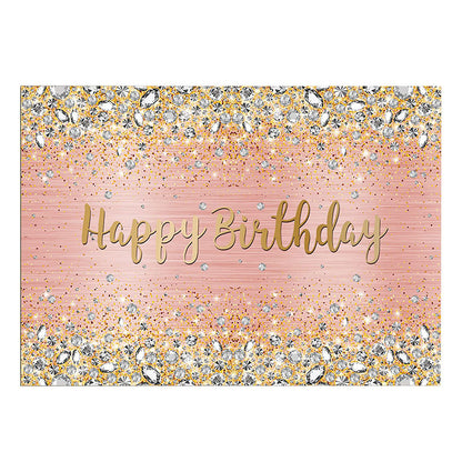 Bulk 10 Pcs Happy Birthday Backdrop Banner for Party Decor Wholesale