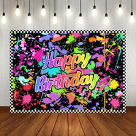 Bulk 10 Pcs Happy Birthday Backdrop Banner for Party Decor Wholesale