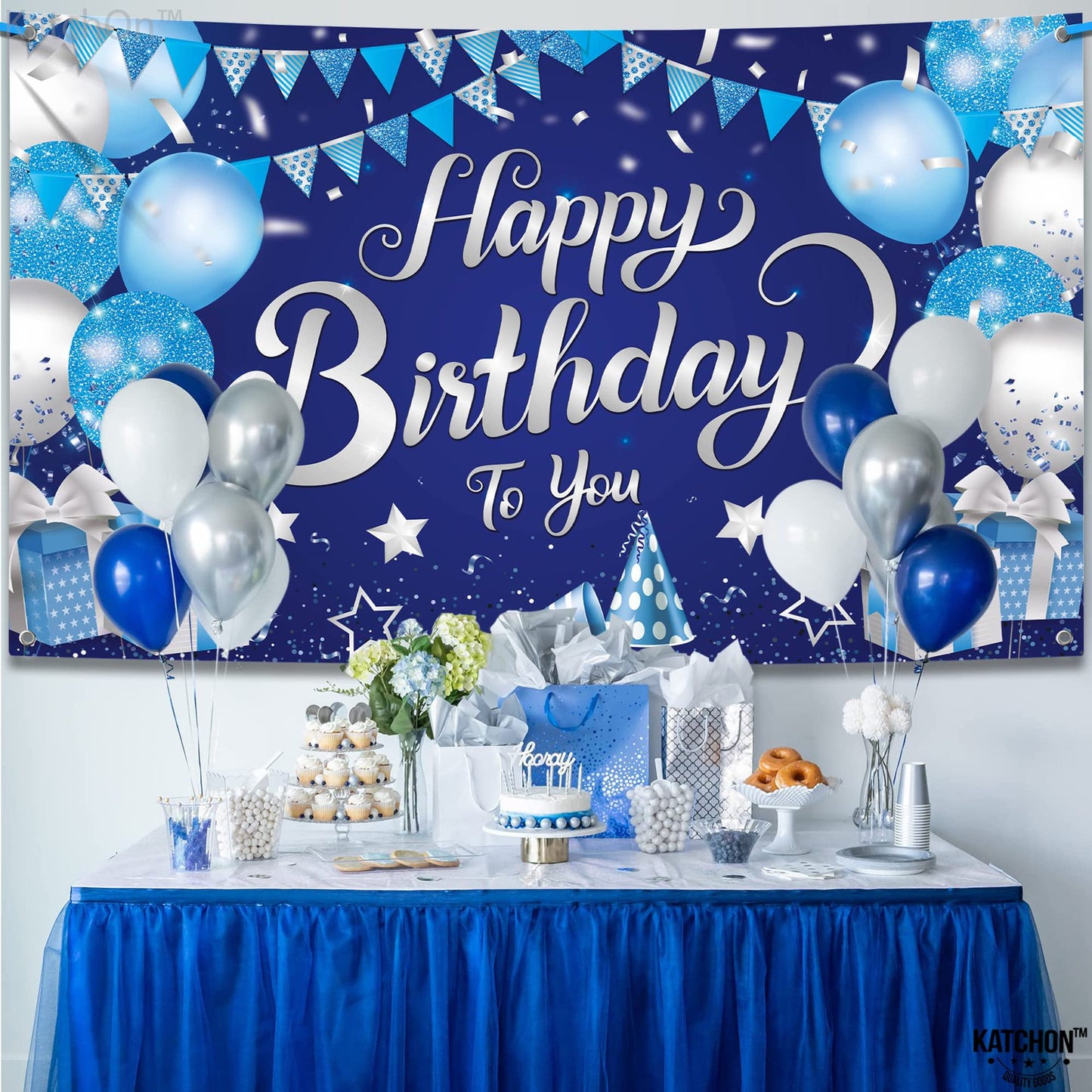 Bulk 10 Pcs Happy Birthday Backdrop Banner for Party Decor Wholesale