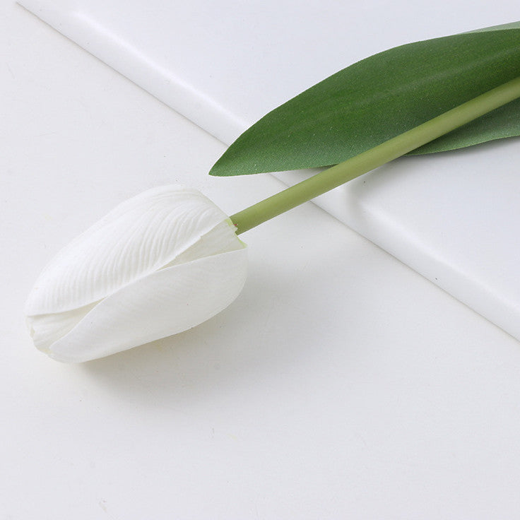 18.8 Inch Real Touch Artificial Tulip Stems Bulk Wholesale Flower Arrangement