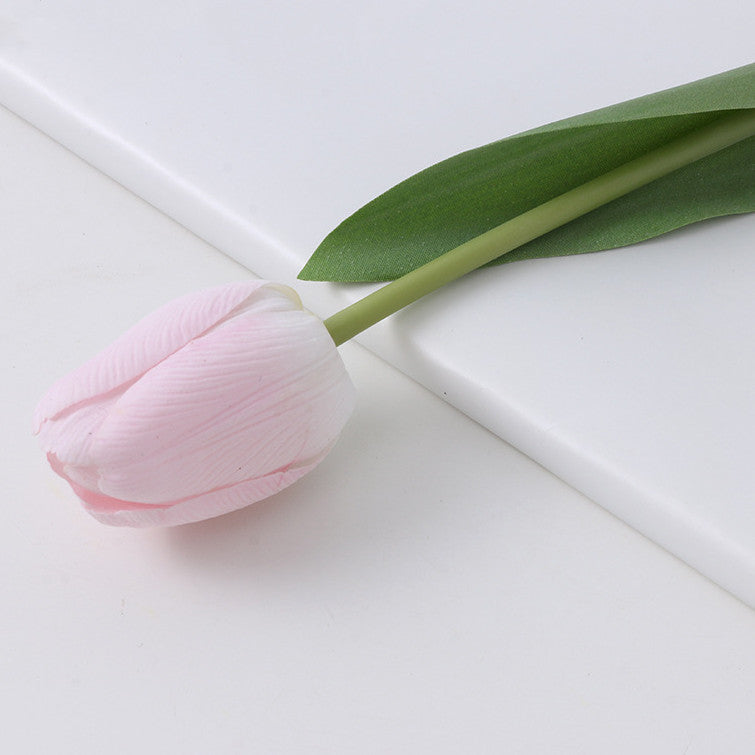 18.8 Inch Real Touch Artificial Tulip Stems Bulk Wholesale Flower Arrangement