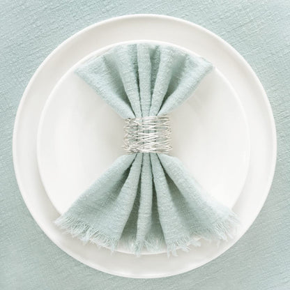 Bulk 10pcs Cotton Cloth Napkins with Fringe for Dinner Hotel Wedding Birthday Banquet Party Tea Dinner Napkin Wholesale