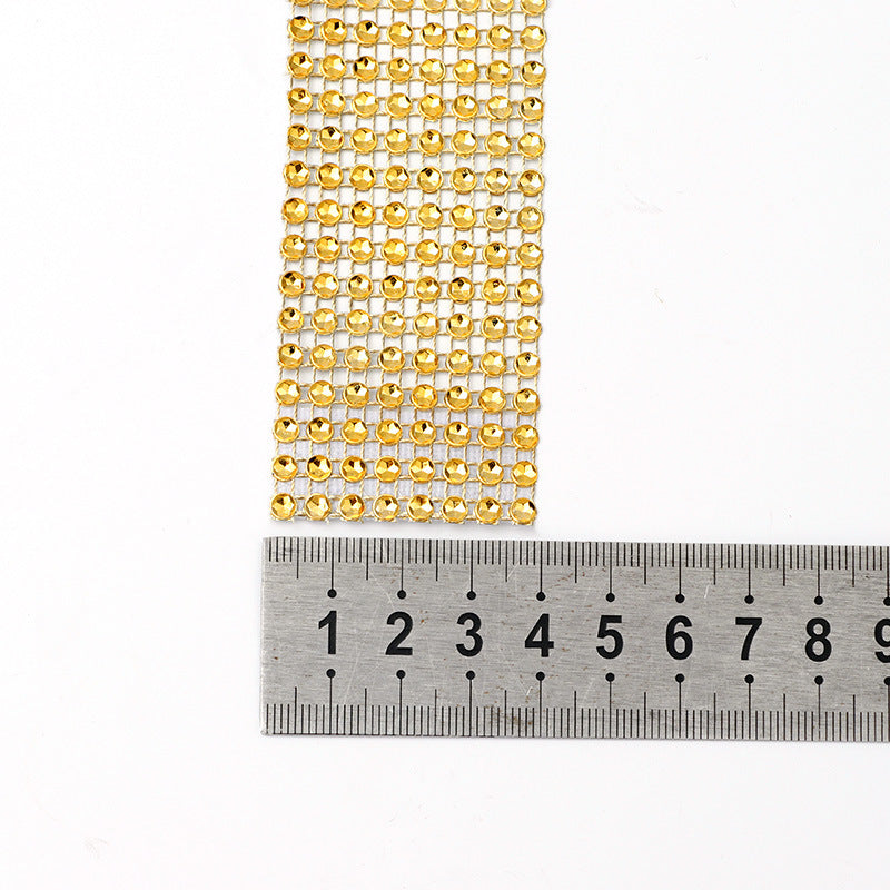 Bulk 10pcs Diamond Rhinestone Napkin Rings Chair Sash Velcro Buckle for Wedding Holidays Party Dinner Decoration Wholesale