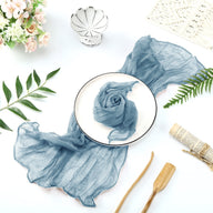 Bulk 12 PCS Cheesecloth Napkins Boho Rustic Cloth Table Napkins for Restaurant Weddings Party Dinner Decoration Wholesale