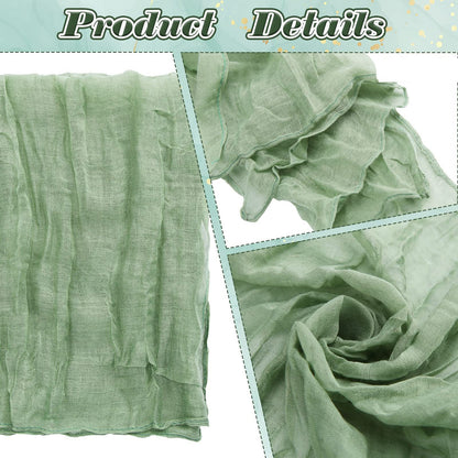 Bulk 12 PCS Cheesecloth Napkins Boho Rustic Cloth Table Napkins for Restaurant Weddings Party Dinner Decoration Wholesale