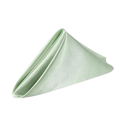 Premium 12 Pack Fade Resistant Satin Napkins Wrinkle Proof Wedding Banquet Decor Silk Finish for Reception Party Table Settings