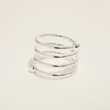 Bulk 12 PCS Spiral Napkin Rings for Christmas Wedding Party Dinner Table Decoration Wholesale
