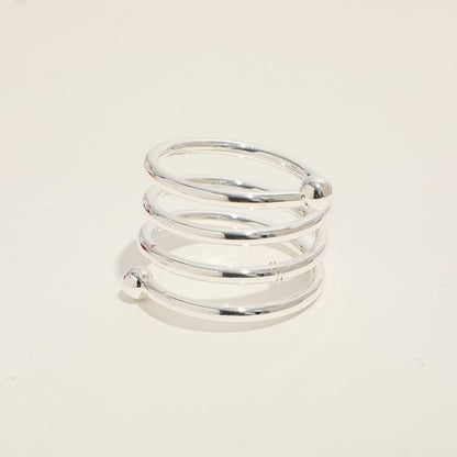 Bulk 12 PCS Spiral Napkin Rings for Christmas Wedding Party Dinner Table Decoration Wholesale
