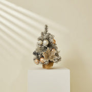 Artificial Xmas Tree Potted Plant 12 Inch Outdoor Decor Bonsai Bulk Wholesale
