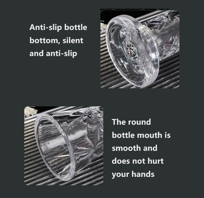 Bulk 1 Pack Transparency Acrylic Vase Shatterproof Round Bud Vase for Wedding Party Home Decoration Wholesale