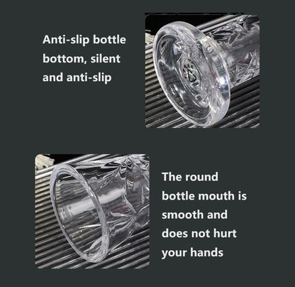 Bulk 1 Pack Transparency Acrylic Vase Shatterproof Round Bud Vase for Wedding Party Home Decoration Wholesale