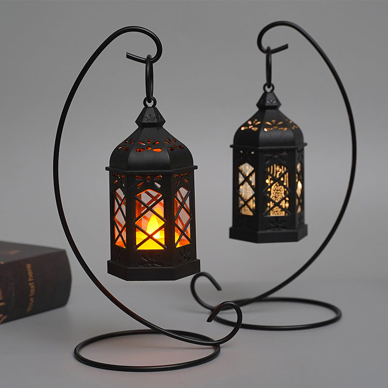 Bulk 1pc Vintage Candle Lantern LED Light Hanging Candle Holders for Events Wedding Christmas Party Patio Garden Living Room Indoor Outdoor Decor Wholesale