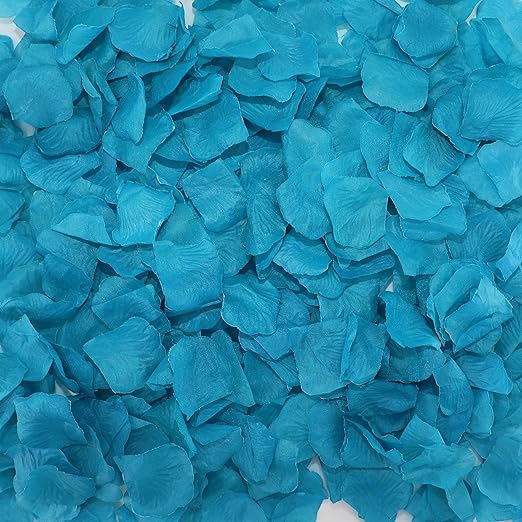 2000 Pcs Silk Rose Flower Petals Bulk Assorted 55 Colors for Wedding Party Decor