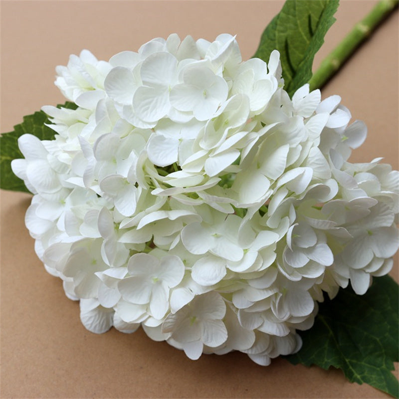 Real Touch Hydrangea Stem 20 Inch Artificial Silk Flower