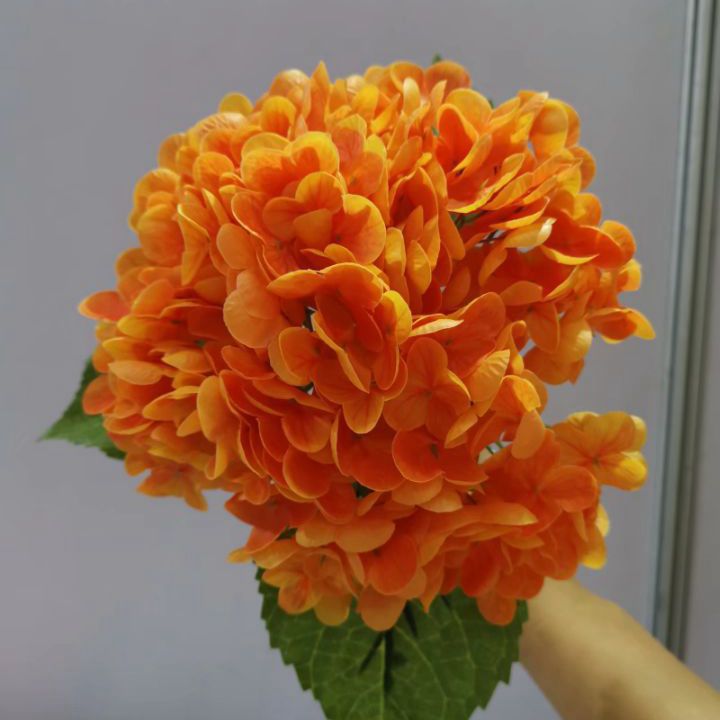 Real Touch Hydrangea Stem 20 Inch Artificial Silk Flower