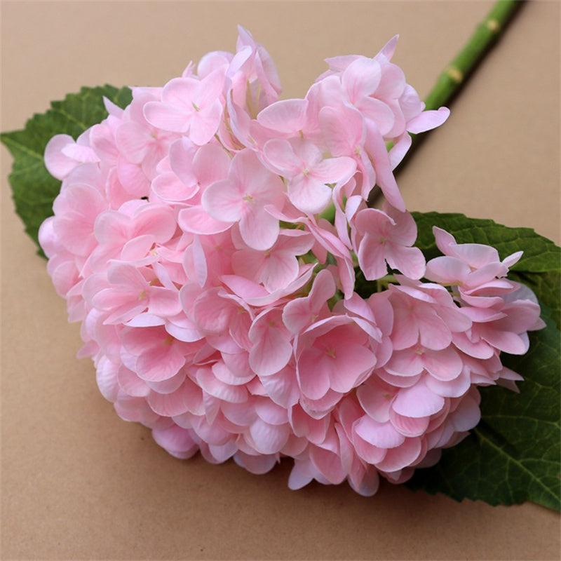 Real Touch Hydrangea Stem 20 Inch Artificial Silk Flower