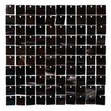 Bulk 24pcs Square Sequin Shimmer Wall Backdrop Panels Photo Backdrops for Birthday Anniversary Wedding Graduation Party Decoration Wholesale