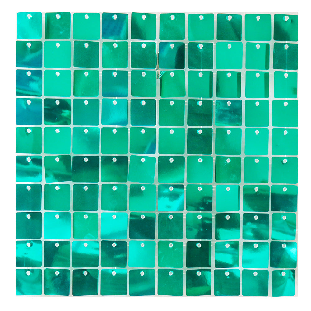 Bulk 24pcs Square Sequin Shimmer Wall Backdrop Panels Photo Backdrops for Birthday Anniversary Wedding Graduation Party Decoration Wholesale