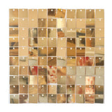 Bulk 24pcs Square Sequin Shimmer Wall Backdrop Panels Photo Backdrops for Birthday Anniversary Wedding Graduation Party Decoration Wholesale