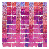 Bulk 24pcs Square Sequin Shimmer Wall Backdrop Panels Photo Backdrops for Birthday Anniversary Wedding Graduation Party Decoration Wholesale