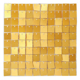 Bulk 24pcs Square Sequin Shimmer Wall Backdrop Panels Photo Backdrops for Birthday Anniversary Wedding Graduation Party Decoration Wholesale