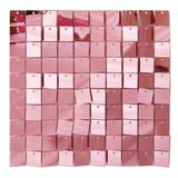 Bulk 24pcs Square Sequin Shimmer Wall Backdrop Panels Photo Backdrops for Birthday Anniversary Wedding Graduation Party Decoration Wholesale