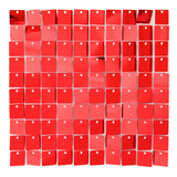 Bulk 24pcs Square Sequin Shimmer Wall Backdrop Panels Photo Backdrops for Birthday Anniversary Wedding Graduation Party Decoration Wholesale