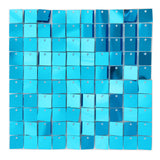 Bulk 24pcs Square Sequin Shimmer Wall Backdrop Panels Photo Backdrops for Birthday Anniversary Wedding Graduation Party Decoration Wholesale