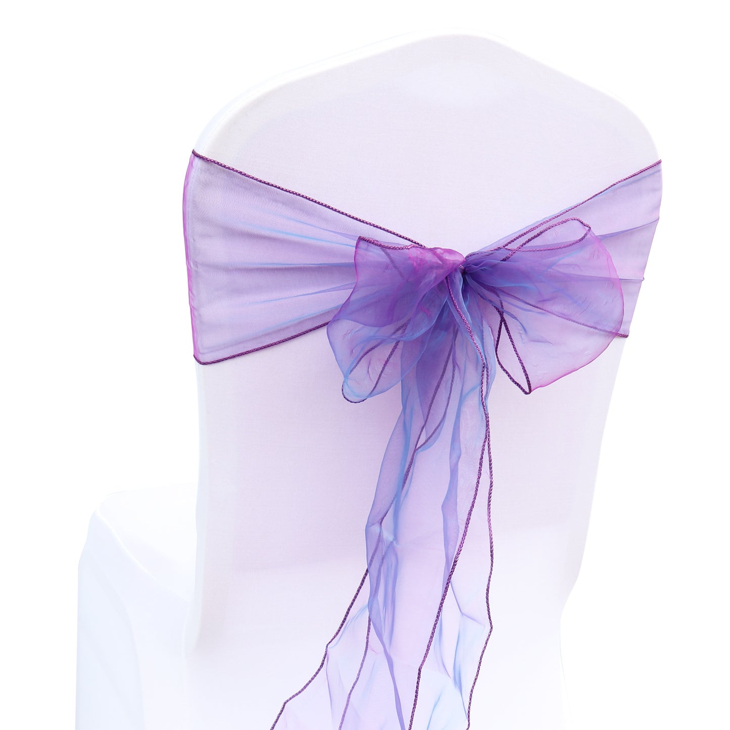 Bulk 25 PCS Organza Chair Sashes for Wedding Banquet Birthday Engagement Ceremony Party Hotel Decor Wholesale