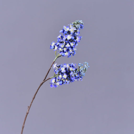 25.5 Inch Lilac Spray Stems, 6 Pcs Blue Purple Real Touch Artificial Flowers