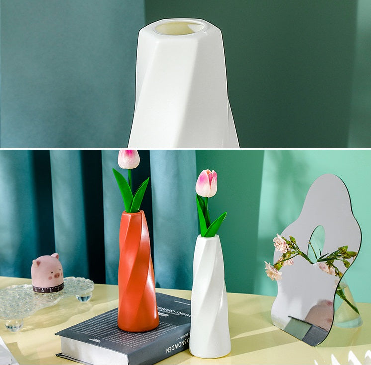 Bulk 2 Pack Nordic Flower Vases for Wedding Party Home Centerpieces Decor Wholesale