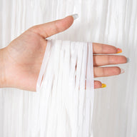 Bulk 2 Pcs Macaron Rainbow Foil Fringe Backdrop Curtains Door Streamers for Wedding New Year Bachelorette Birthday Party Decoration Wholesale