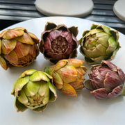 3 Colors Artificial Artichokes Bulk Set Large Real Touch Vegetables Centerpiece