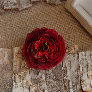 3 Inch Artificial Peony Flowers with Stems, 10 Pcs Bulk Silk Blooming Heads