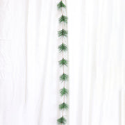 4.7 Ft Artificial Pine Needle Garland 4 Pack for Christmas Fireplace Table Centerpiece Decor